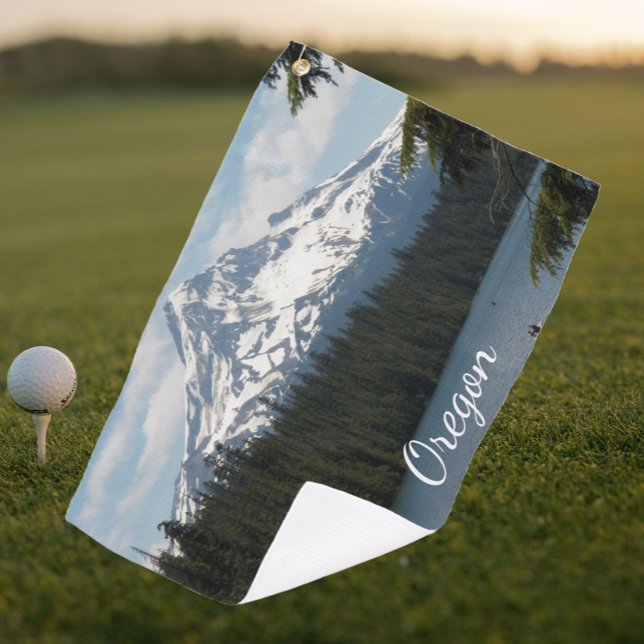 Scenic Oregon and Mount Hood Golf Towel (In Situ Golf)