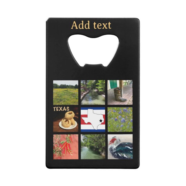 Scenic Photos of Texas  (Front)