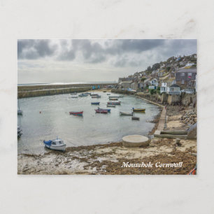 Scenic Picture Mousehole Cornwall Postcard