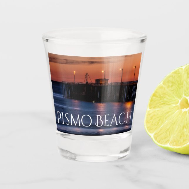 Scenic Pismo Beach   Shot Glass (Front)