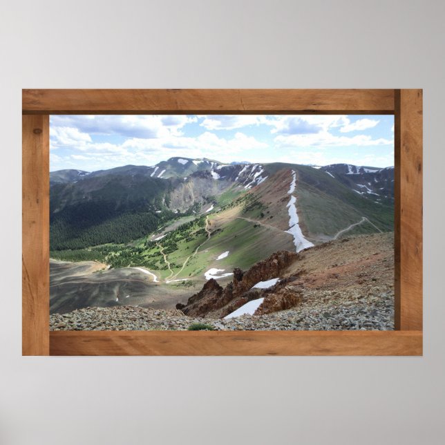 Scenic Red Cone Colorado poster print (Front)