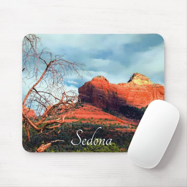 Scenic Red Rocks of Sedona  Mouse Pad (With Mouse)