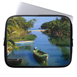 Scenic river near Ocho Rios in Jamaica Laptop Sleeve