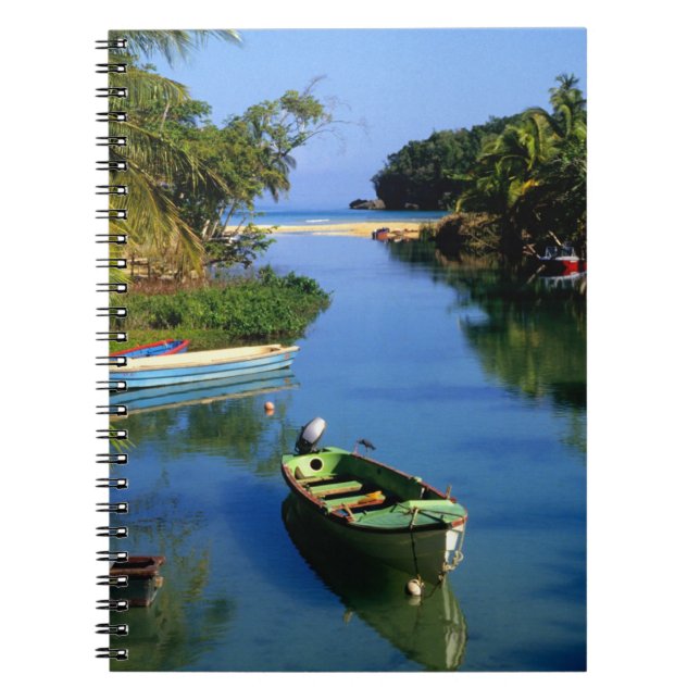 Scenic river near Ocho Rios in Jamaica Notebook (Front)