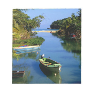 Scenic river near Ocho Rios in Jamaica Notepad