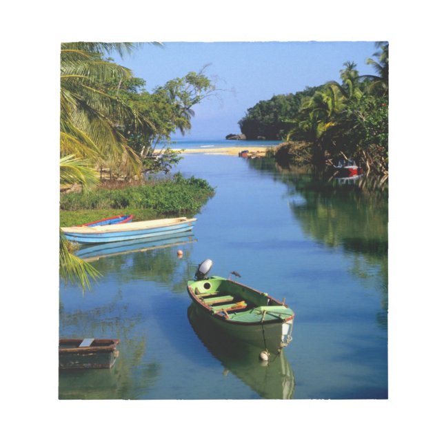 Scenic river near Ocho Rios in Jamaica Notepad (Front)