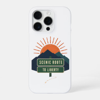 Scenic Route To Liberty iPhone 16 Pro Case