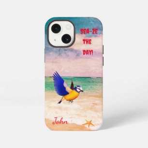 Scenic Sea Starfish Bird  iPhone 13 Mini Case