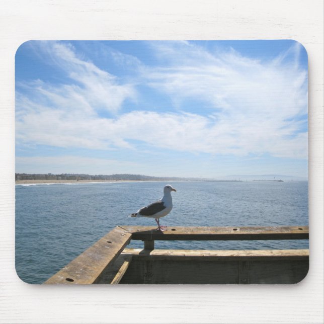 Scenic Seagull Mousepad (Front)