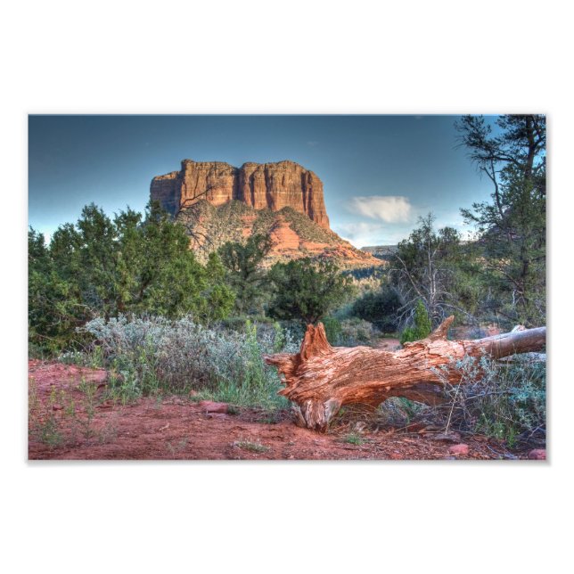Scenic Sedona Photo Print (Front)