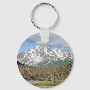 Scenic Seward Highway Chugach National Forest Key Ring