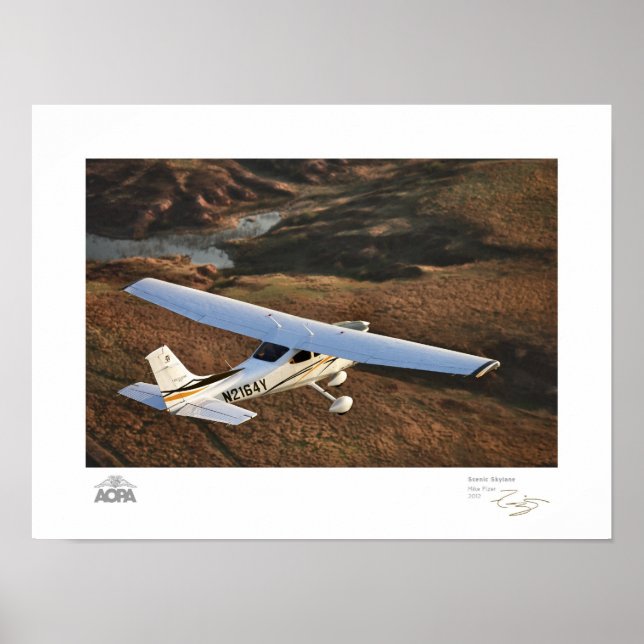 Scenic Skylane Gallery Poster (Front)