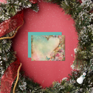 "Scenic Snapshots" Foil Holiday Postcard
