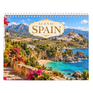 Scenic Spain Travel Calendar