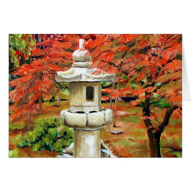 Scenic St Louis Missouri Japanese Garden (Front Horizontal)