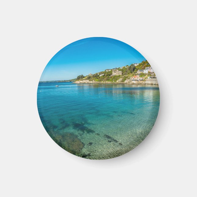 Scenic St Mawes Falmouth in Cornwall, England, UK. Magnet (Front)