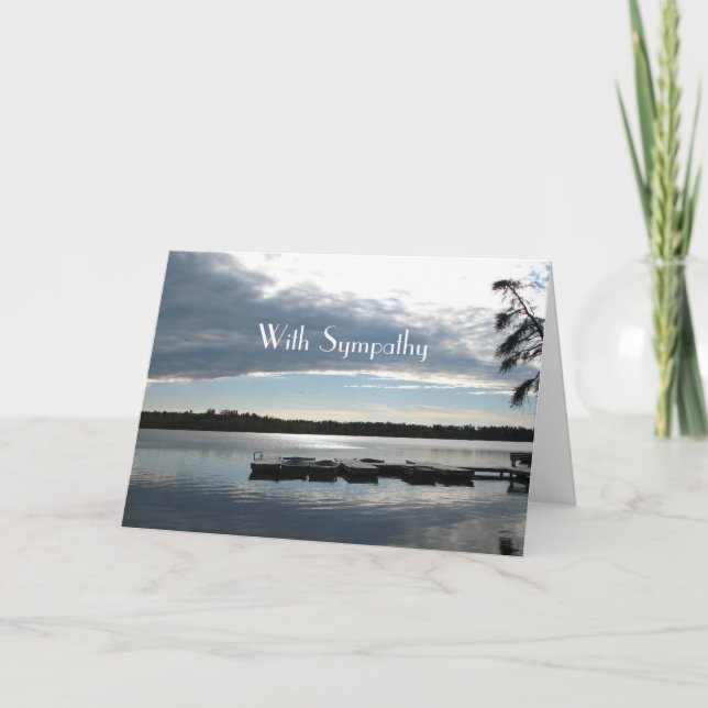 Scenic Sympathy Card (Front)