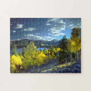Scenic Twin Lakes Colorado USA Travel Nature Jigsaw Puzzle