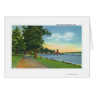 Scenic View along the Lake