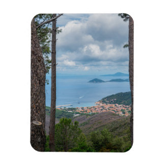 Scenic view around the area of Marciana, Elba Magnet