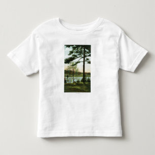 Scenic View at Chestnut Hill Reservoir Toddler T-Shirt