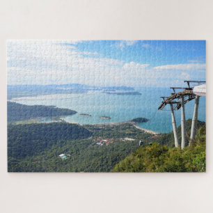 Scenic View Langkawi Mountain Cable Car Souvenir Jigsaw Puzzle