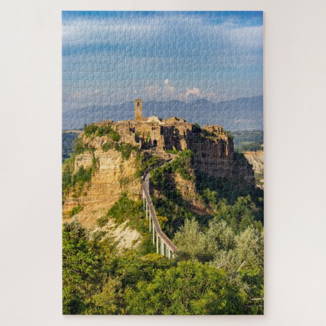 Scenic view of Civita di Bagnoregio Jigsaw Puzzle (Vertical)