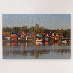 Scenic view of Coastal Haven Seaside Retreat Jigsaw Puzzle