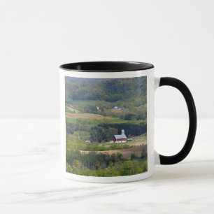 Scenic view of farmland south of Arcadia, Mug
