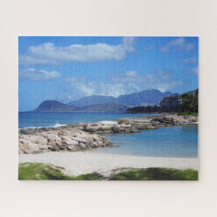 Scenic View of Hawaiian Coast Jigsaw Puzzle