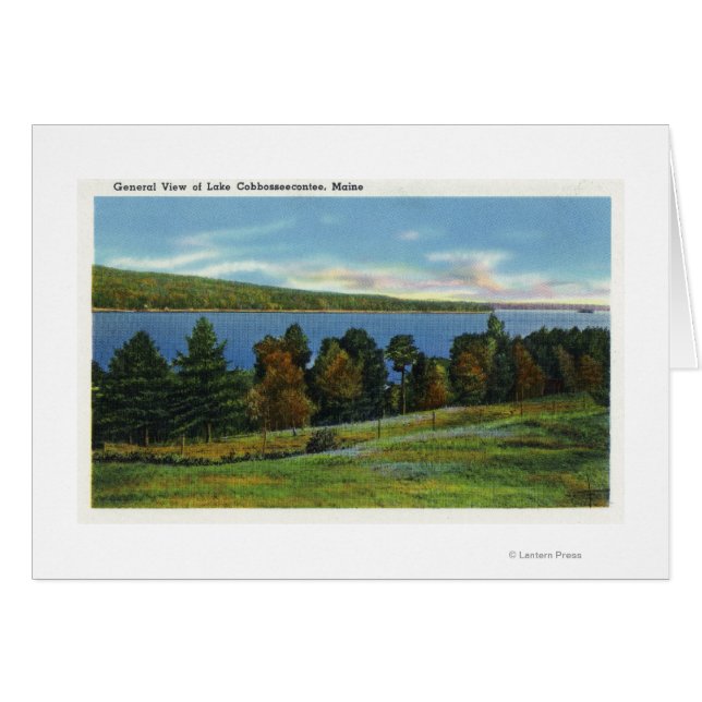 Scenic View of Lake Cobbosseecontee (Front Horizontal)