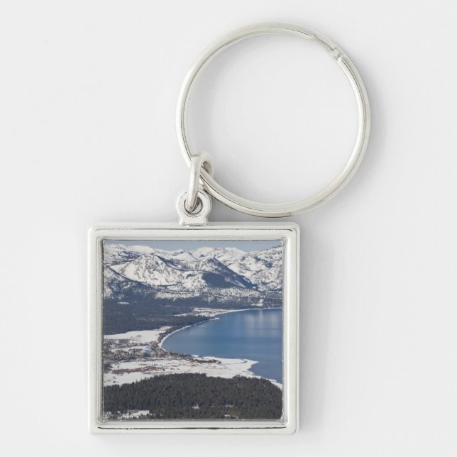 Scenic view of Lake Tahoe, USA Key Ring (Front)