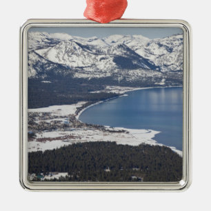 Scenic view of Lake Tahoe, USA Metal Ornament