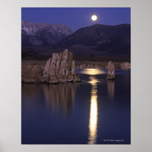 Scenic view of Mono Lake outside of Yosemite 2 Poster