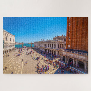 Scenic view of San Marco square, Venice, italy Jigsaw Puzzle
