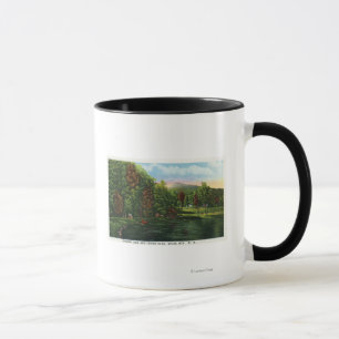 Scenic View of Shadow Lake and Indian Head Mug