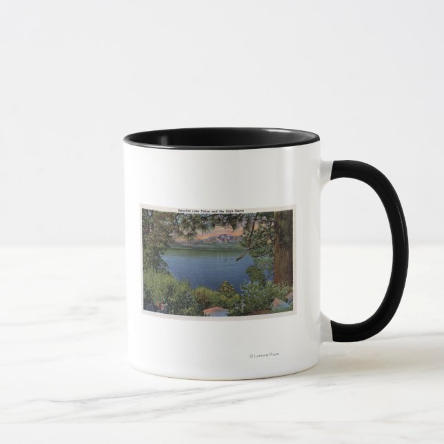 Scenic View of the Lake Mug (Right)