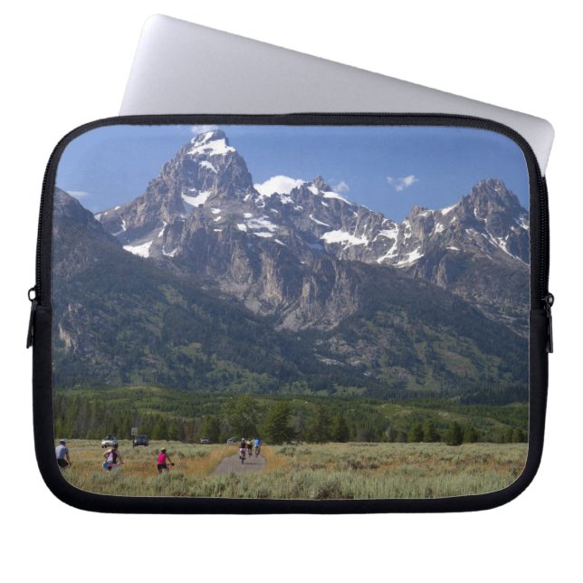 Scenic view of the Teton Range Laptop Sleeve (Front)