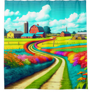 Scenic View Shower Curtain