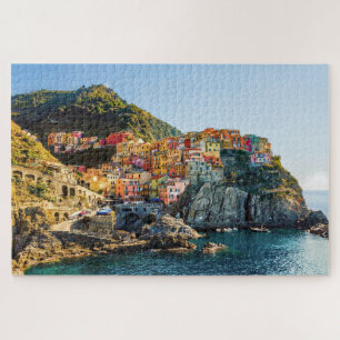 Scenic Village, Cinque Terre, Liguria, Italy Jigsaw Puzzle