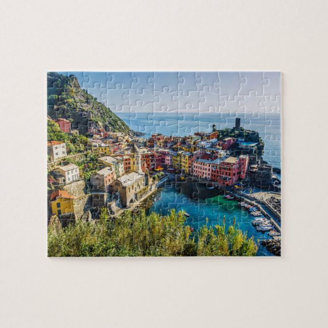 Scenic Village, Cinque Terre, Liguria, Italy Jigsaw Puzzle (Horizontal)