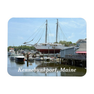 Scenic waterfront in Kennebunkport Maine Magnet