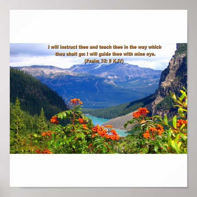 scenic—with-bible-verses-54 poster (Front)