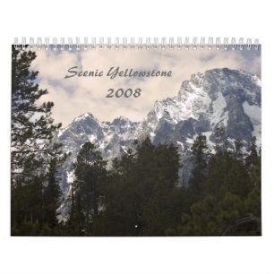 Scenic Yellowstone 2008 Calendar