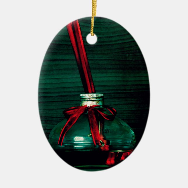 Scent 2 ceramic ornament (Front)