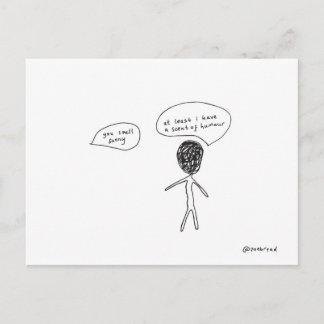 scent of humour postcard