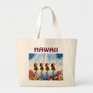 SCENT OF PARADISE JPEC-2, HAWAII LARGE TOTE BAG
