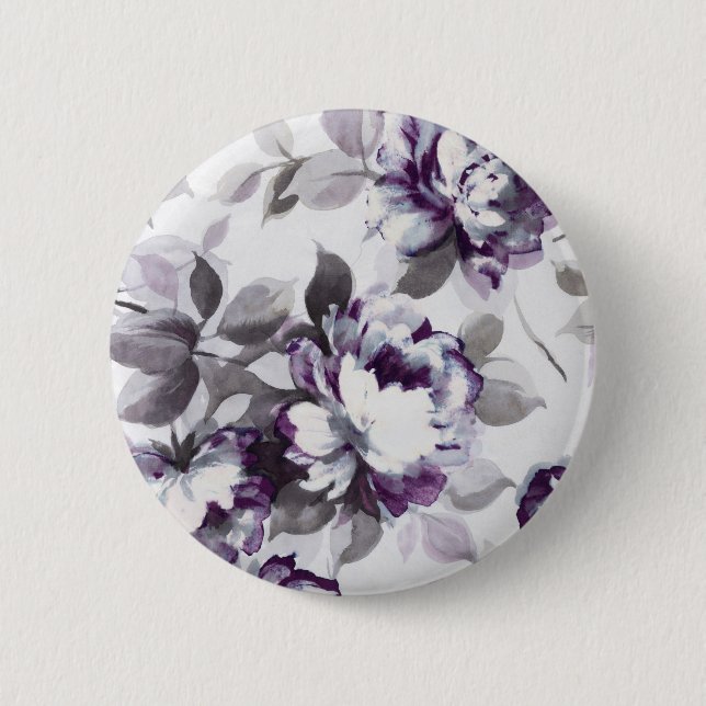 Scent of Plum Roses 6 Cm Round Badge (Front)