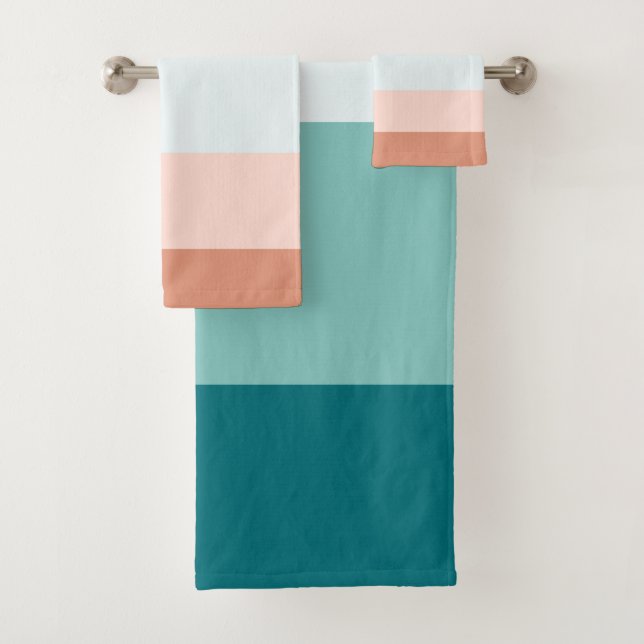 Scent of the ocean bath towel set (Insitu)