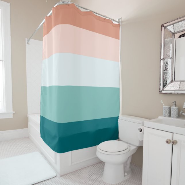 Scent of the ocean shower curtain (In Situ)